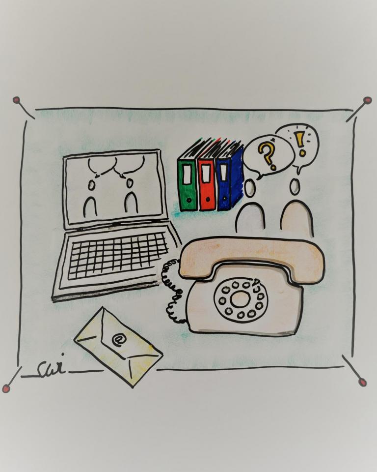 Drivent Coaching und Beratung - administrative Dienstleistungen Flipchart